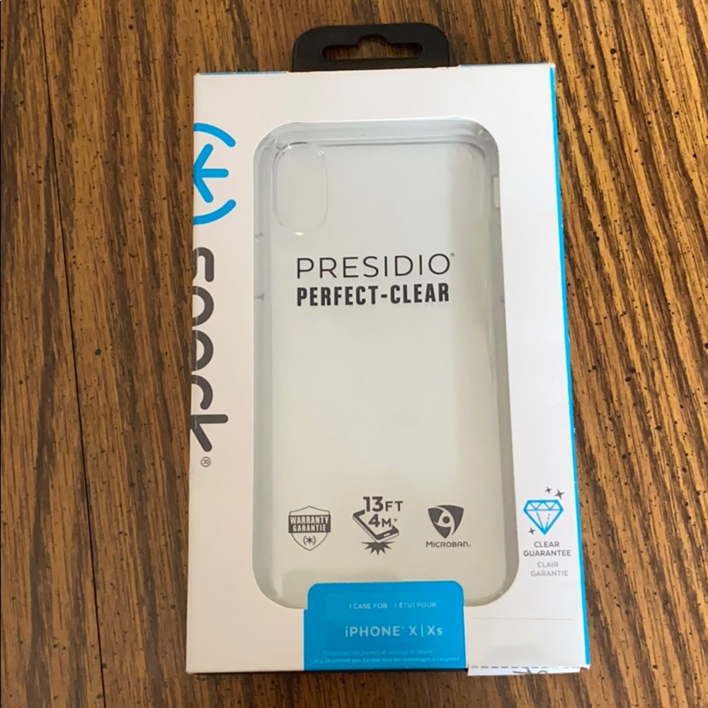 NWT speck iPhone X/Xs clear case
